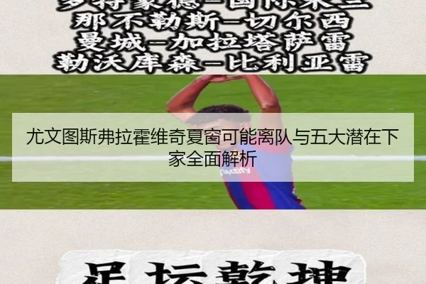 尤文图斯弗拉霍维奇夏窗可能离队与五大潜在下家全面解析